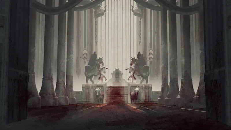 Royal Throne Room map, Massacre variant