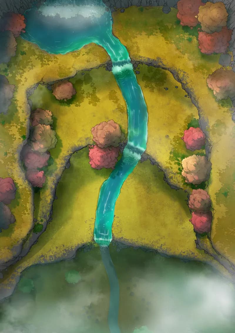 Mountain Logging Camp map, Autumn variant