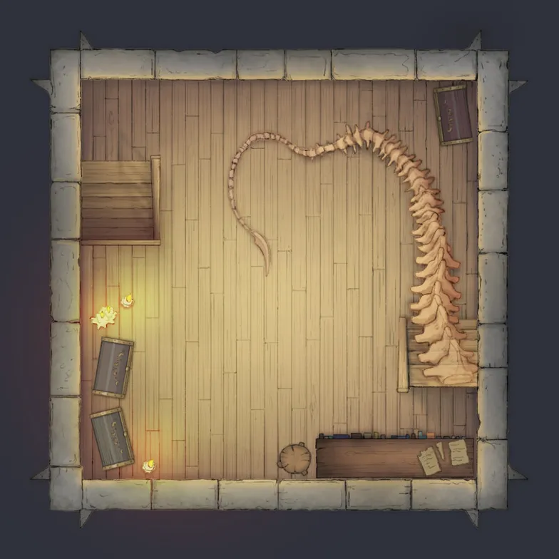 Magic Wizard's Tower map, Interior Floor 52 variant thumbnail