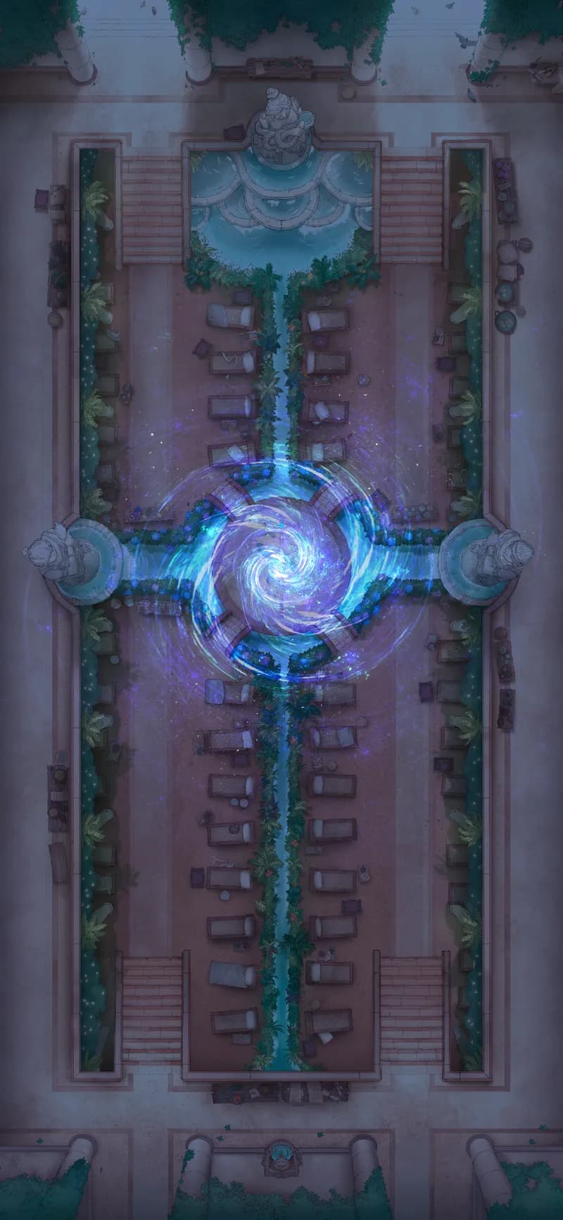 Plague Hospital map, Blue Vortex variant thumbnail