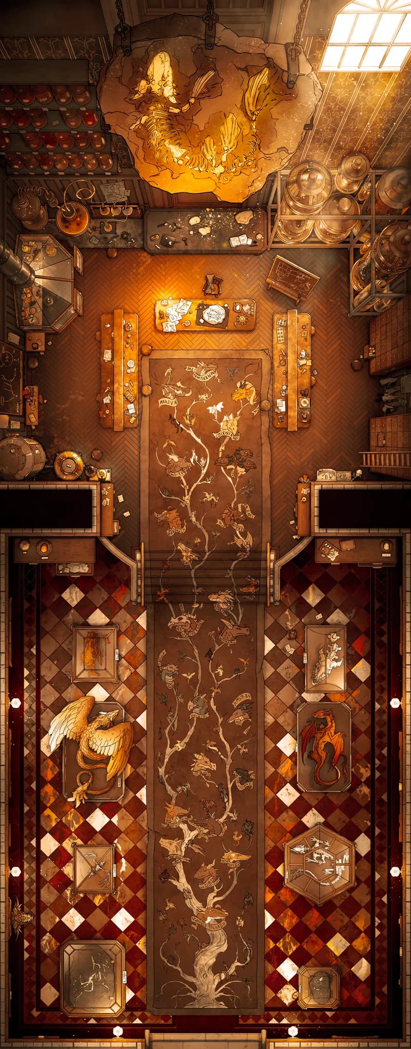 Monster Genealogy Lab map, Opulent variant thumbnail