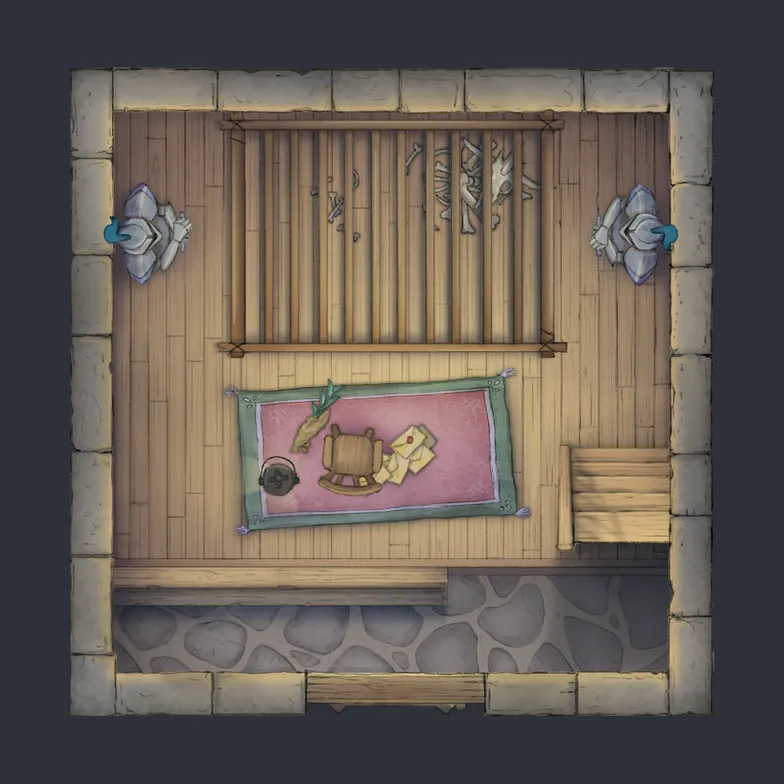 Magic Wizard's Tower map, Ground Floor 15 variant thumbnail