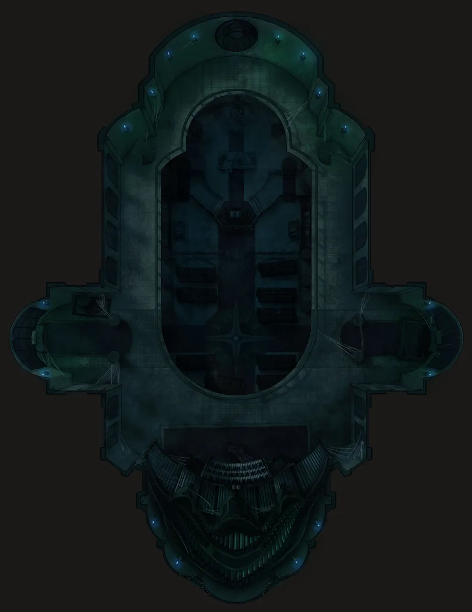 Solar Cathedral map, Haunted Top Floor variant thumbnail