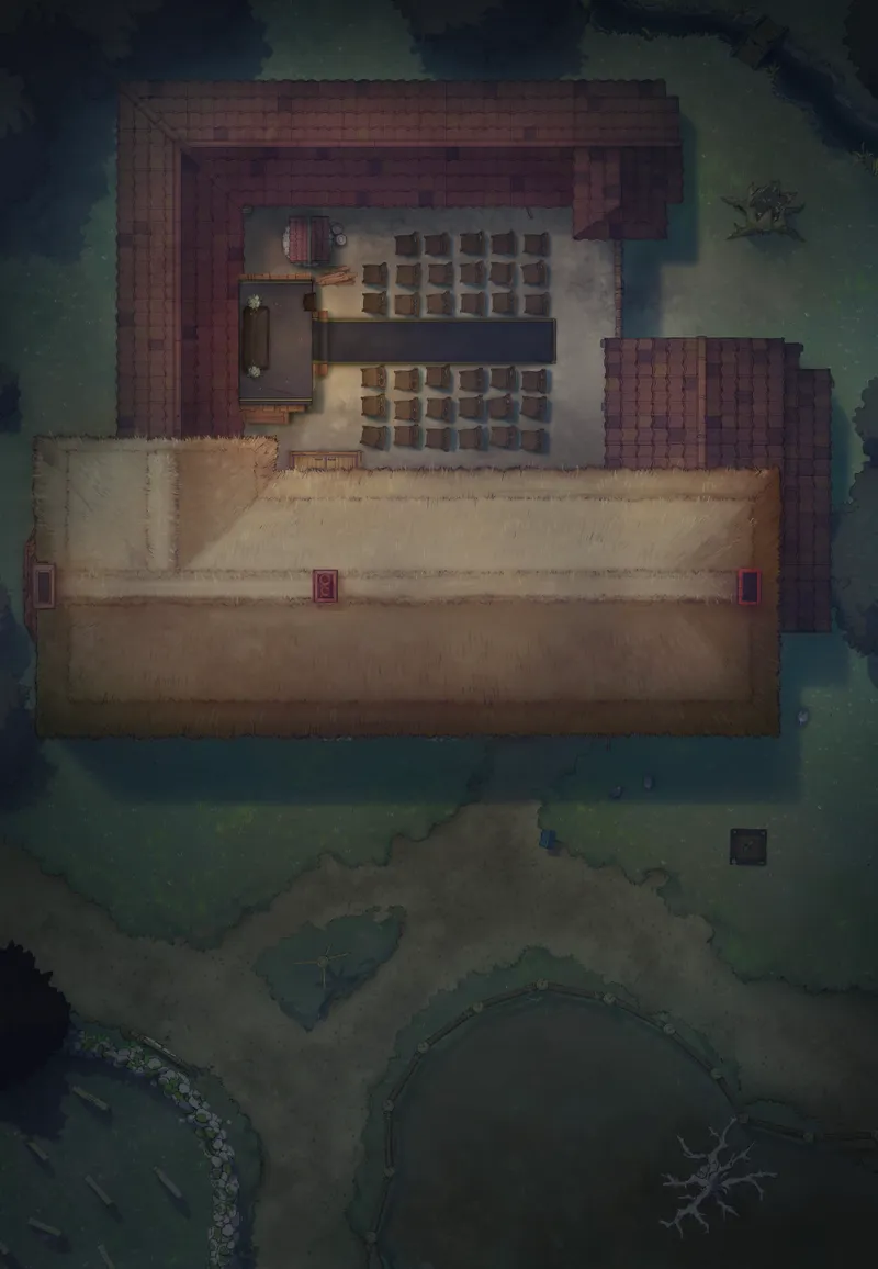 Ages of the Vale: Coaching House map, Roof Funeral variant thumbnail