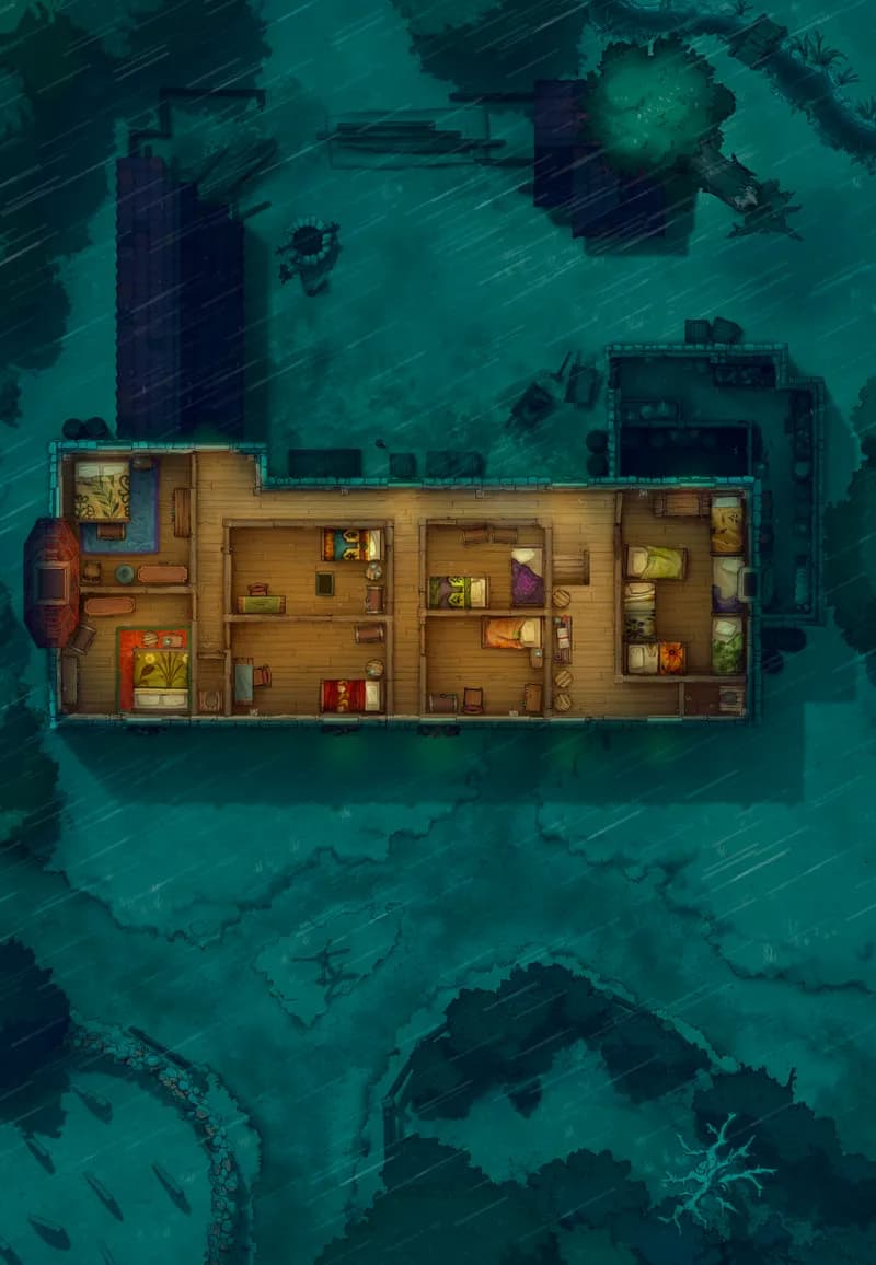 Ages of the Vale: Public House map, Upstairs Storm variant thumbnail