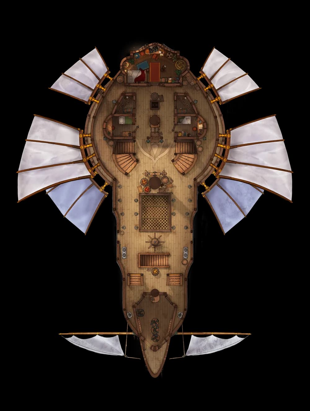 The Crystal Veil map, Sails Level 2 variant thumbnail