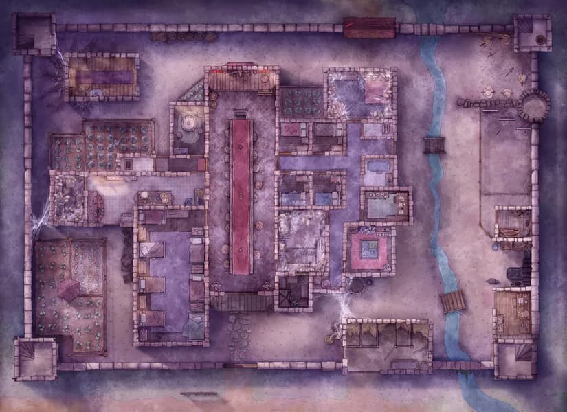 Adventurers' Guildhall map, Spider Day variant thumbnail