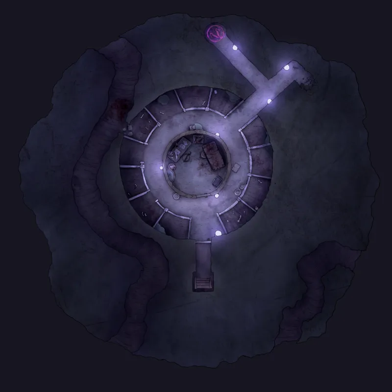 Drow Manor map, Slave Prison variant thumbnail