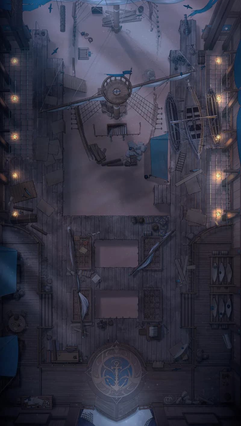Secret Sailor Lair map, Desert Night variant thumbnail