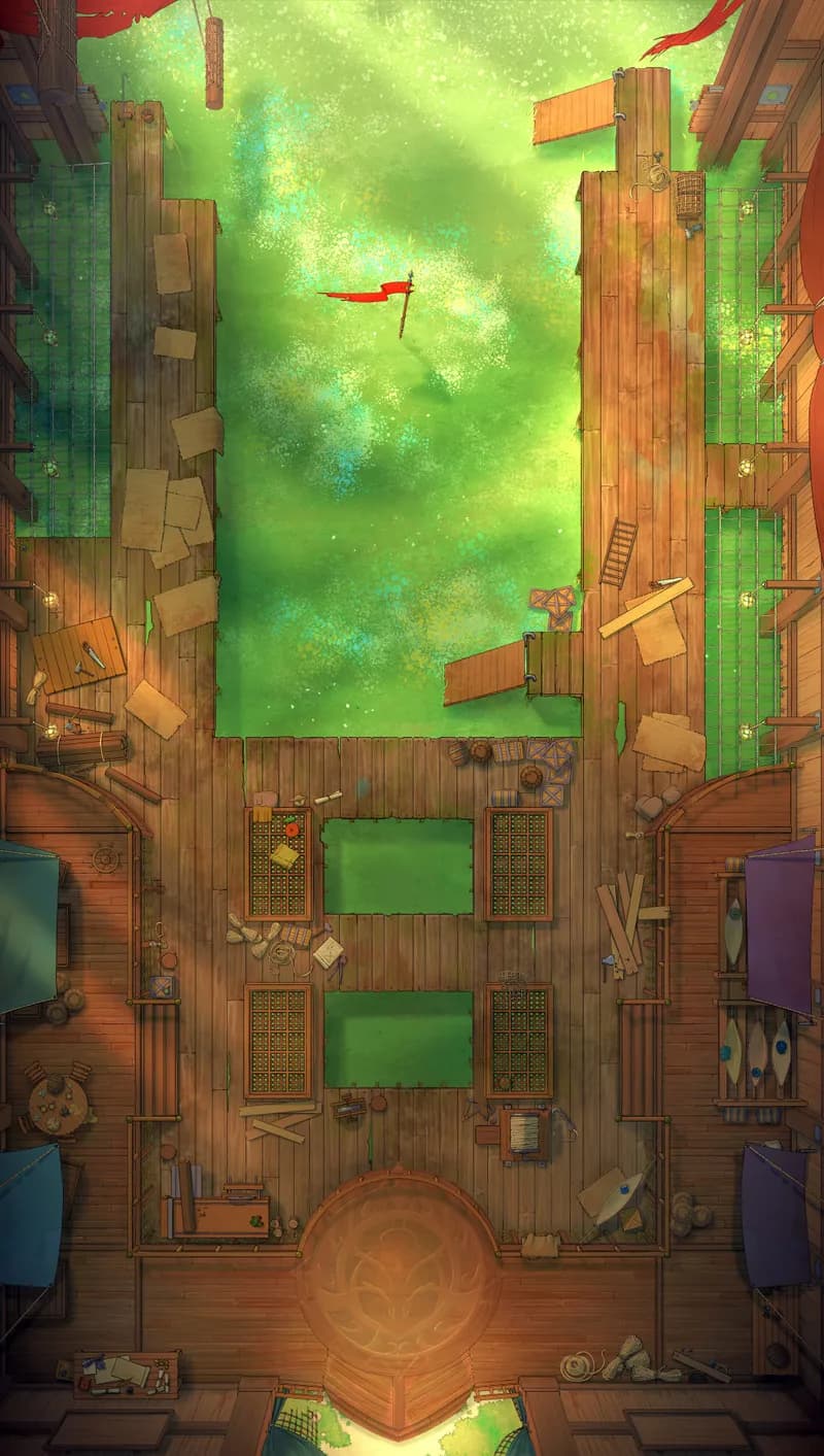 Secret Sailor Lair map, Grasslands Day variant thumbnail