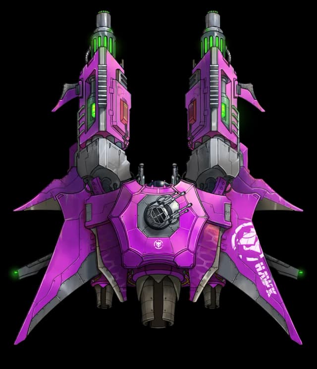 Hawkeye map, Amethyst Exterior variant