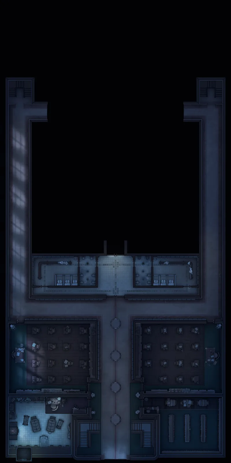 Experimental Surgery Theatre map, Floor 1 Original Night variant thumbnail