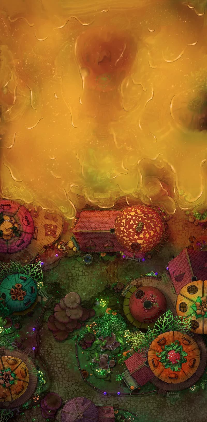 Gnome City Centre map, Sapalanche Day variant thumbnail