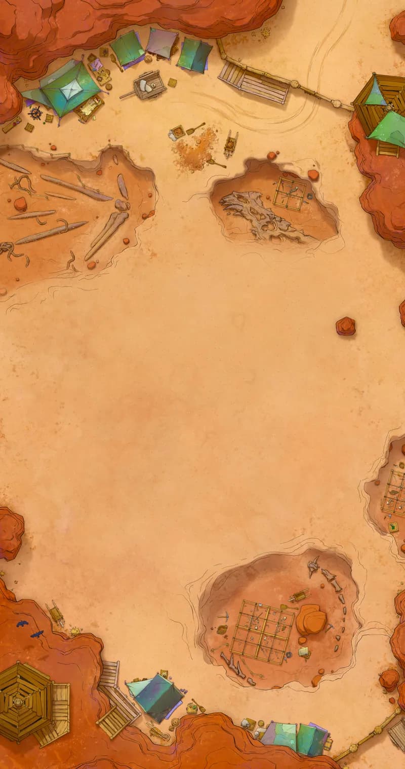 Archaeological Dig map, Stage 2 Day variant thumbnail