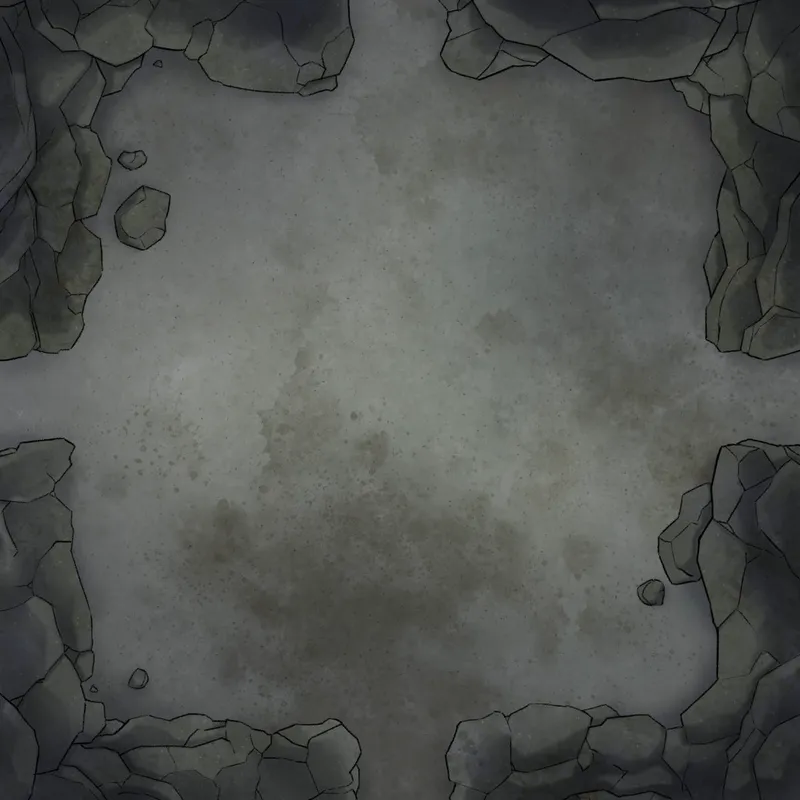 Modular Caves map, Four Exits variant thumbnail