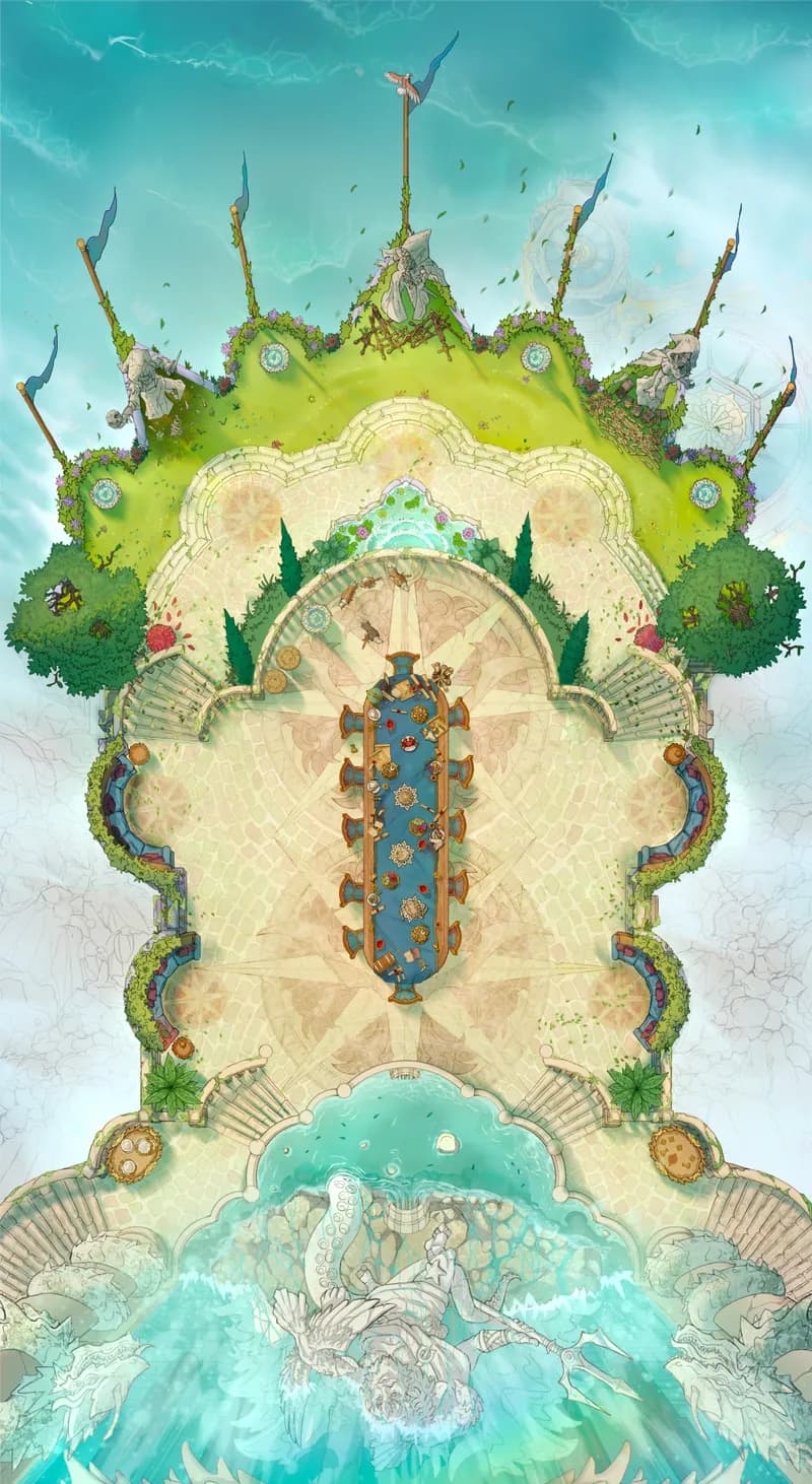 War Room Exterior map, Blue Banners variant thumbnail
