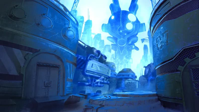 Warforged City Centre map, Activated variant