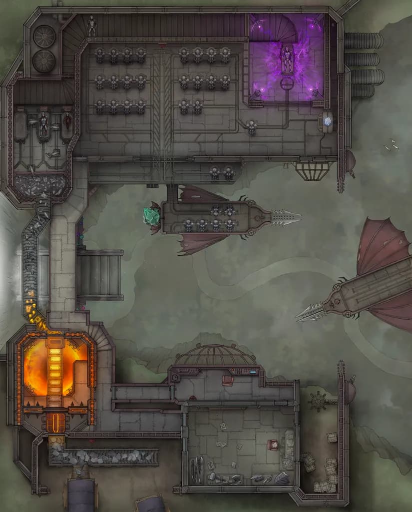 Warforged Factory map, Original Day variant thumbnail