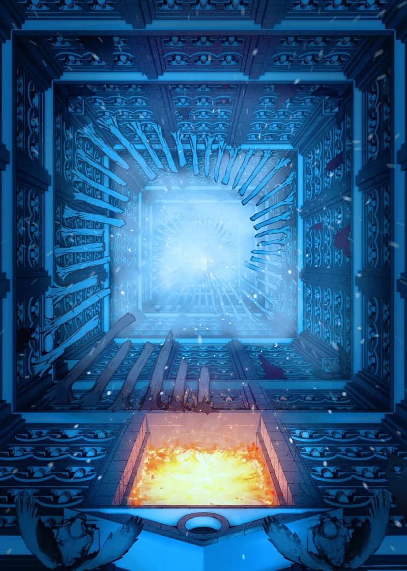 Wizard Prison Pt. 2 map, Winter variant