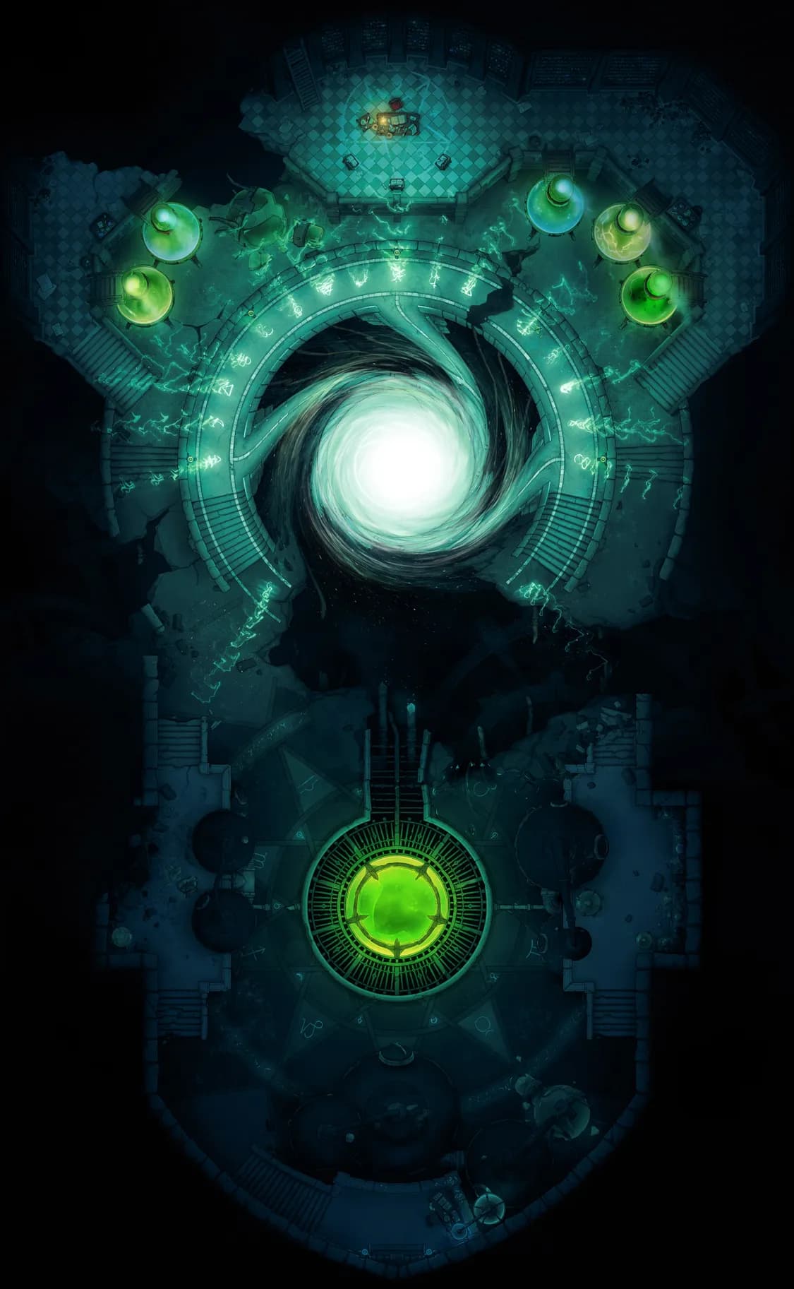 Alchemy Dungeon map, Portal variant thumbnail