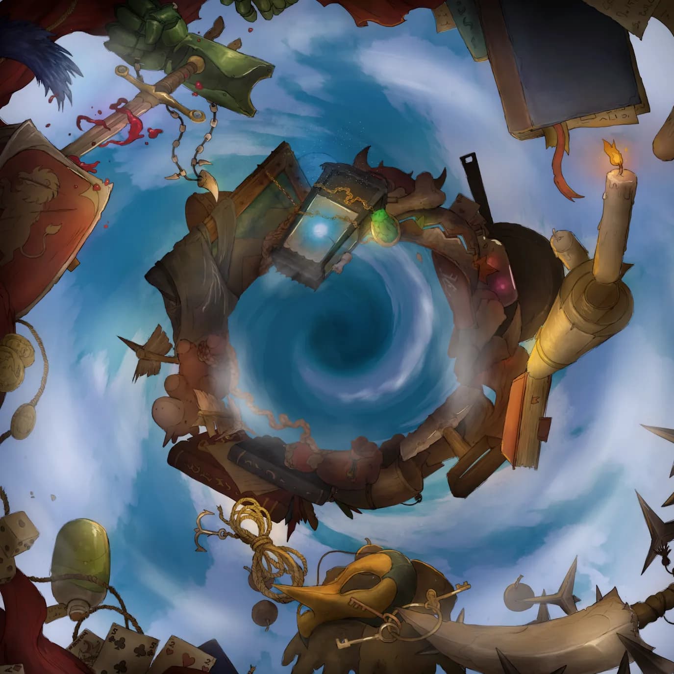 Inside a Bag of Holding map, Cloud Storm variant thumbnail