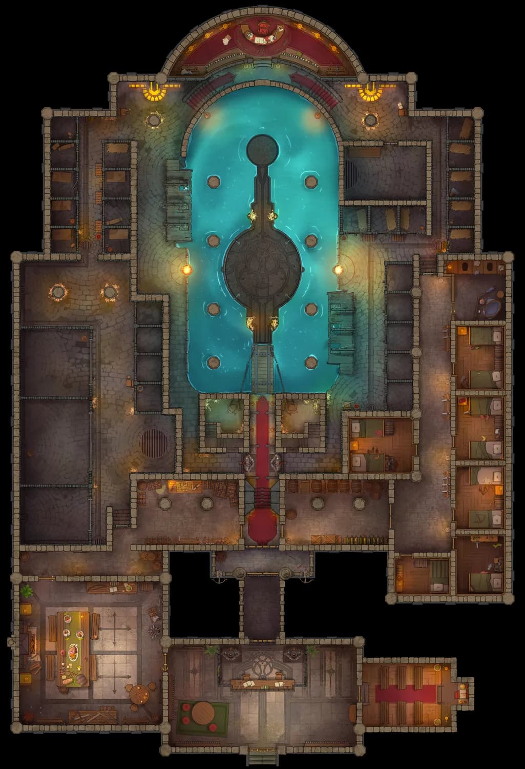 Medieval Jail map, Humane variant thumbnail
