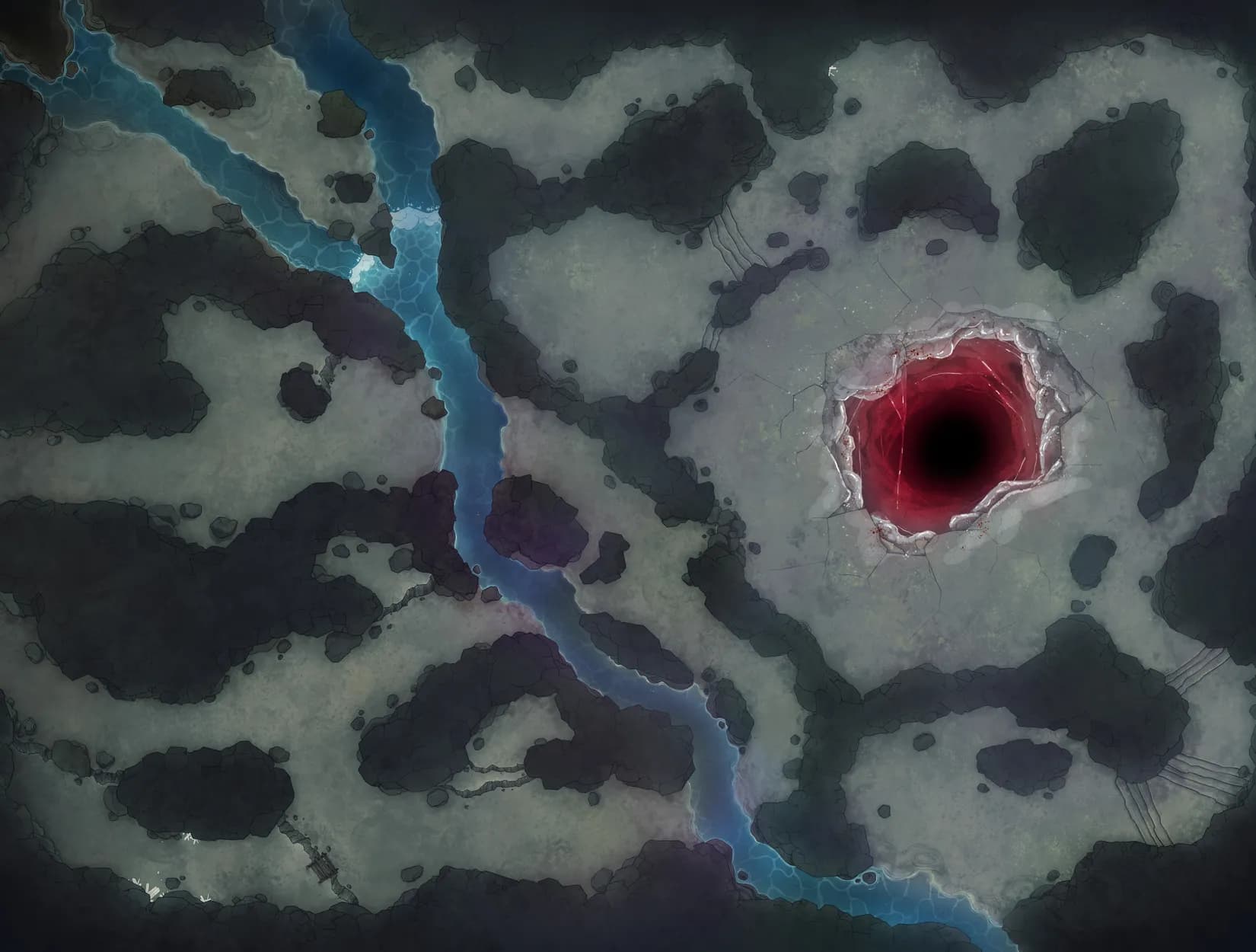 Mushroom Infested Mines map, Maw variant thumbnail