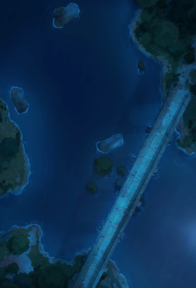 Burial Barrow map, Flood Night variant thumbnail