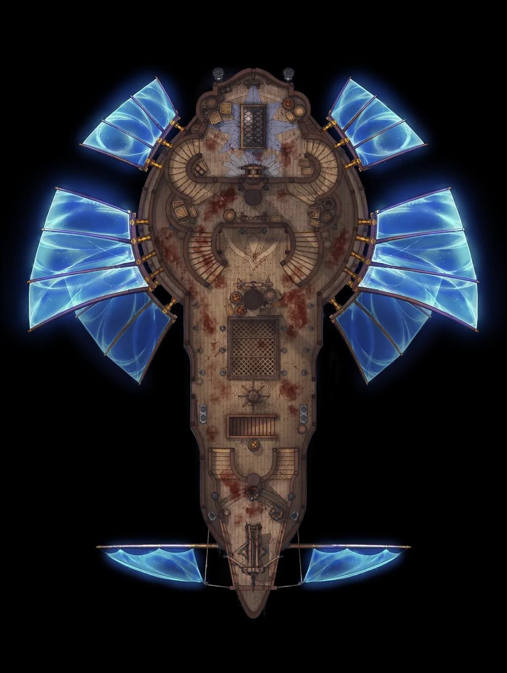 The Crystal Veil map, Massacre Level 4 variant thumbnail