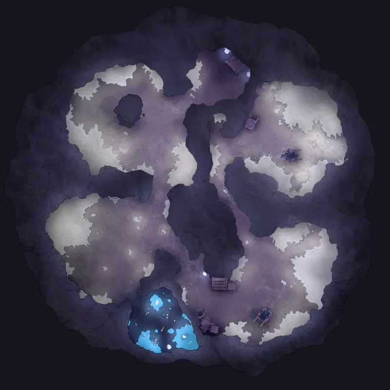 Drow Manor map, Bat and Guano Farm variant thumbnail