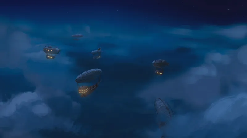 Airship Port map, Air Ships No FG Night variant