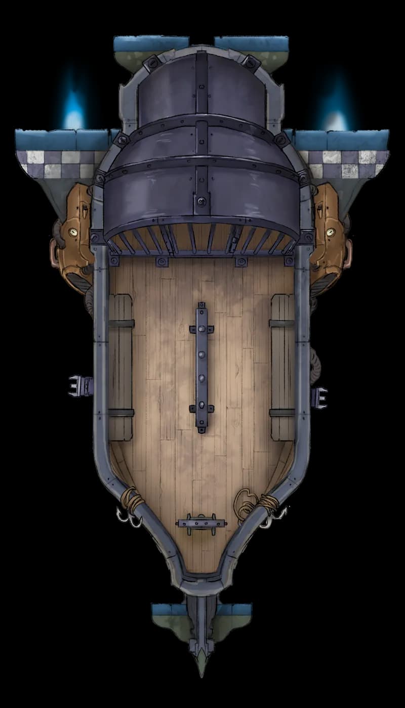 Airships! Pt. 3 map, Jet Engine Jailer variant thumbnail