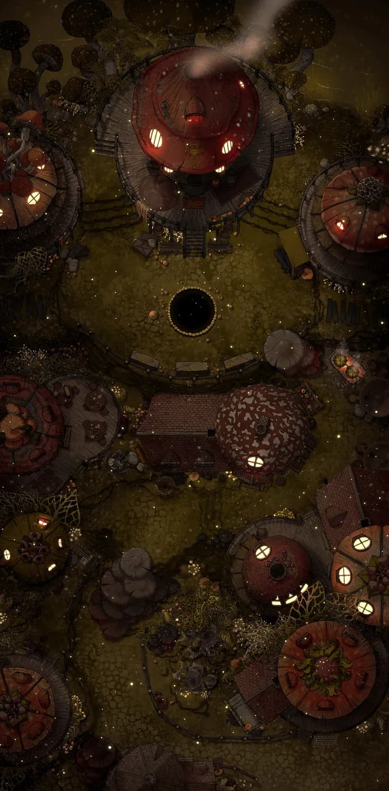Gnome City Centre map, Swamp Night variant thumbnail