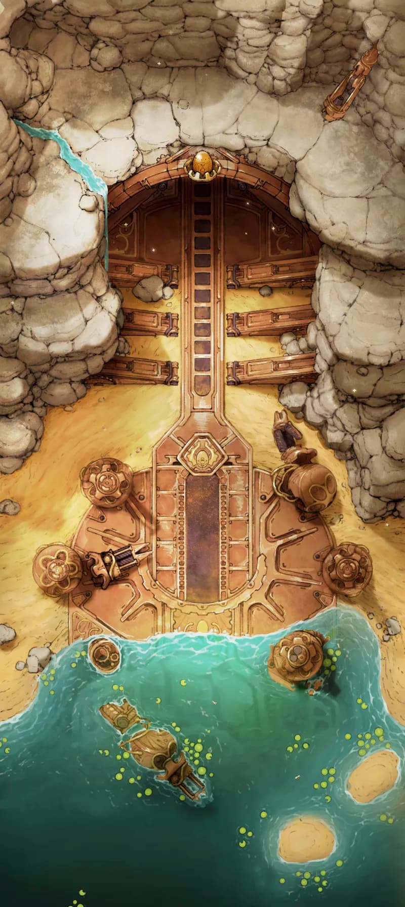 Clockwork Dragon Lair Exterior map, Lagoon variant thumbnail