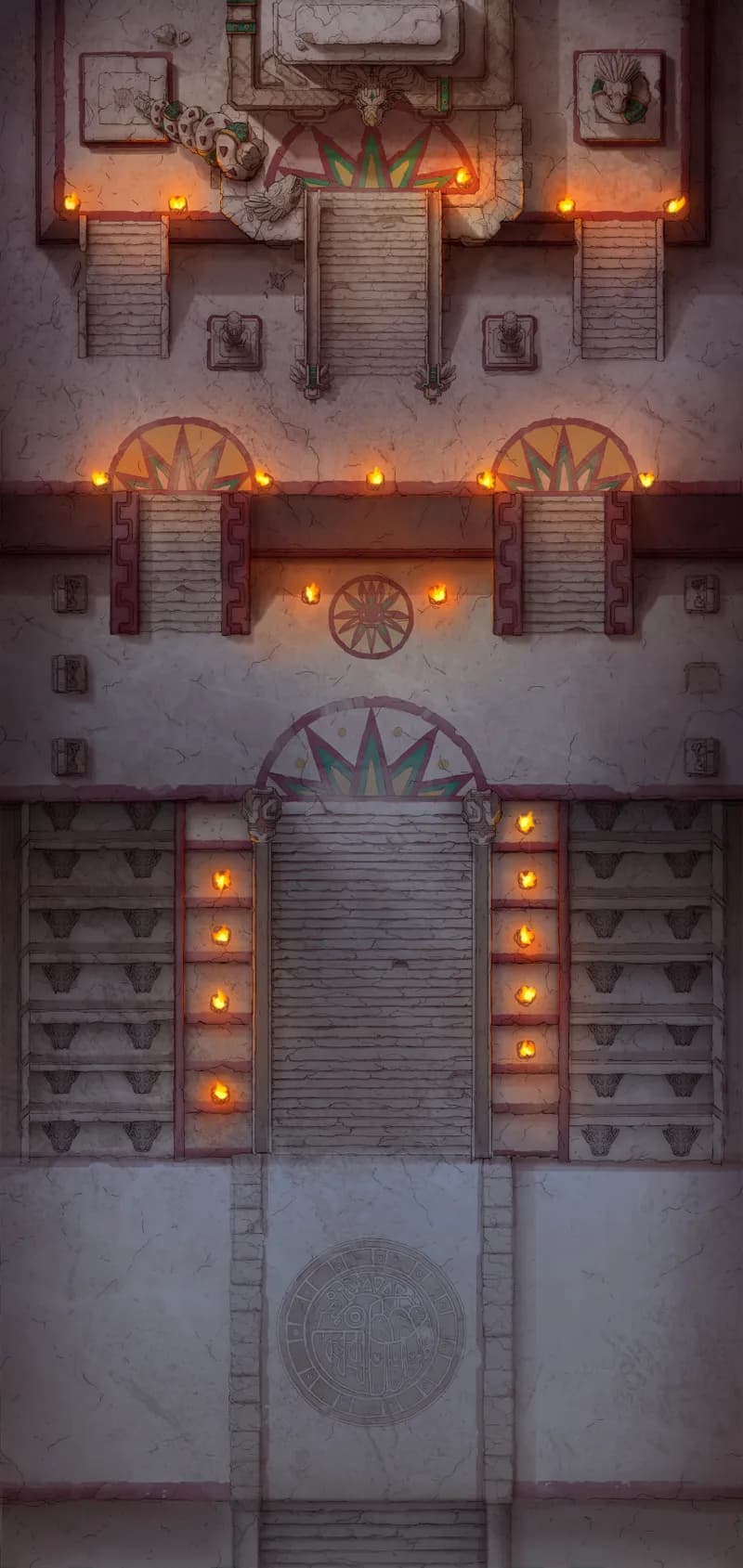 Temple of the Couatl Exterior map, Desert Night variant thumbnail