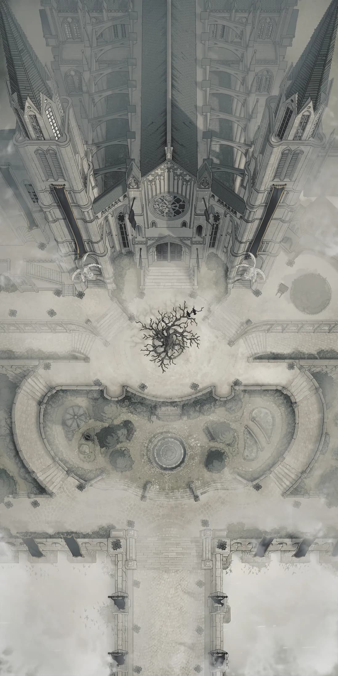 Grand Cathedral map, Fog variant thumbnail