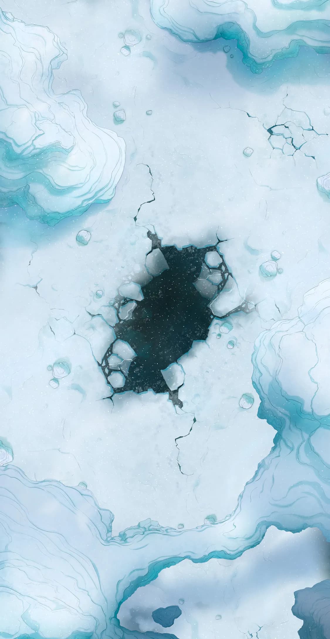 Arctic Expedition map, Fishing Hole variant thumbnail