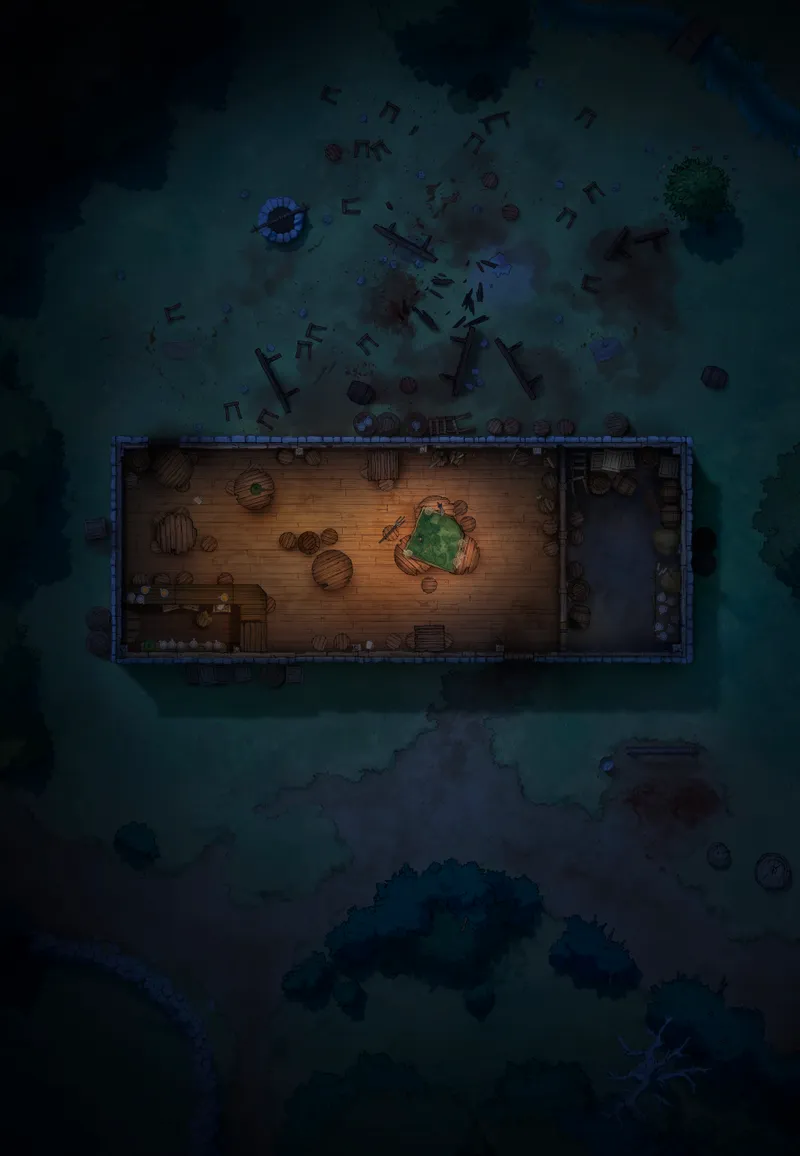 Ages of the Vale: Tavern map, Indoors Shuck Return Night variant thumbnail