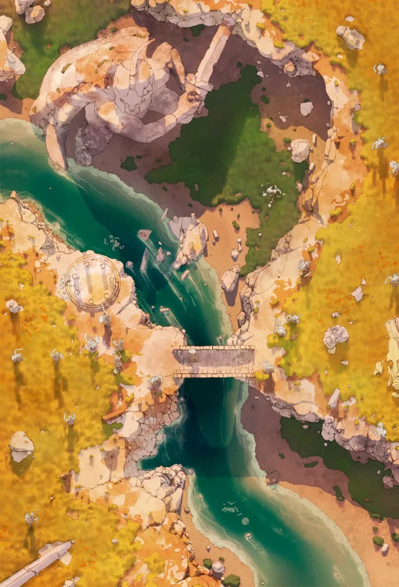 Medusa's Wake map, Evening variant thumbnail