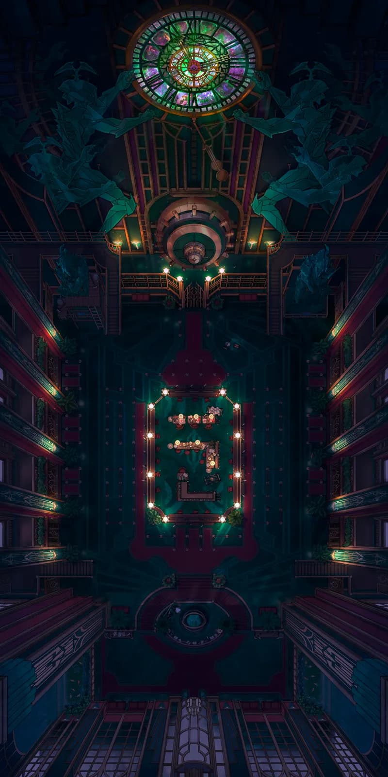 Wizard Vault map, Original Night Locked variant thumbnail