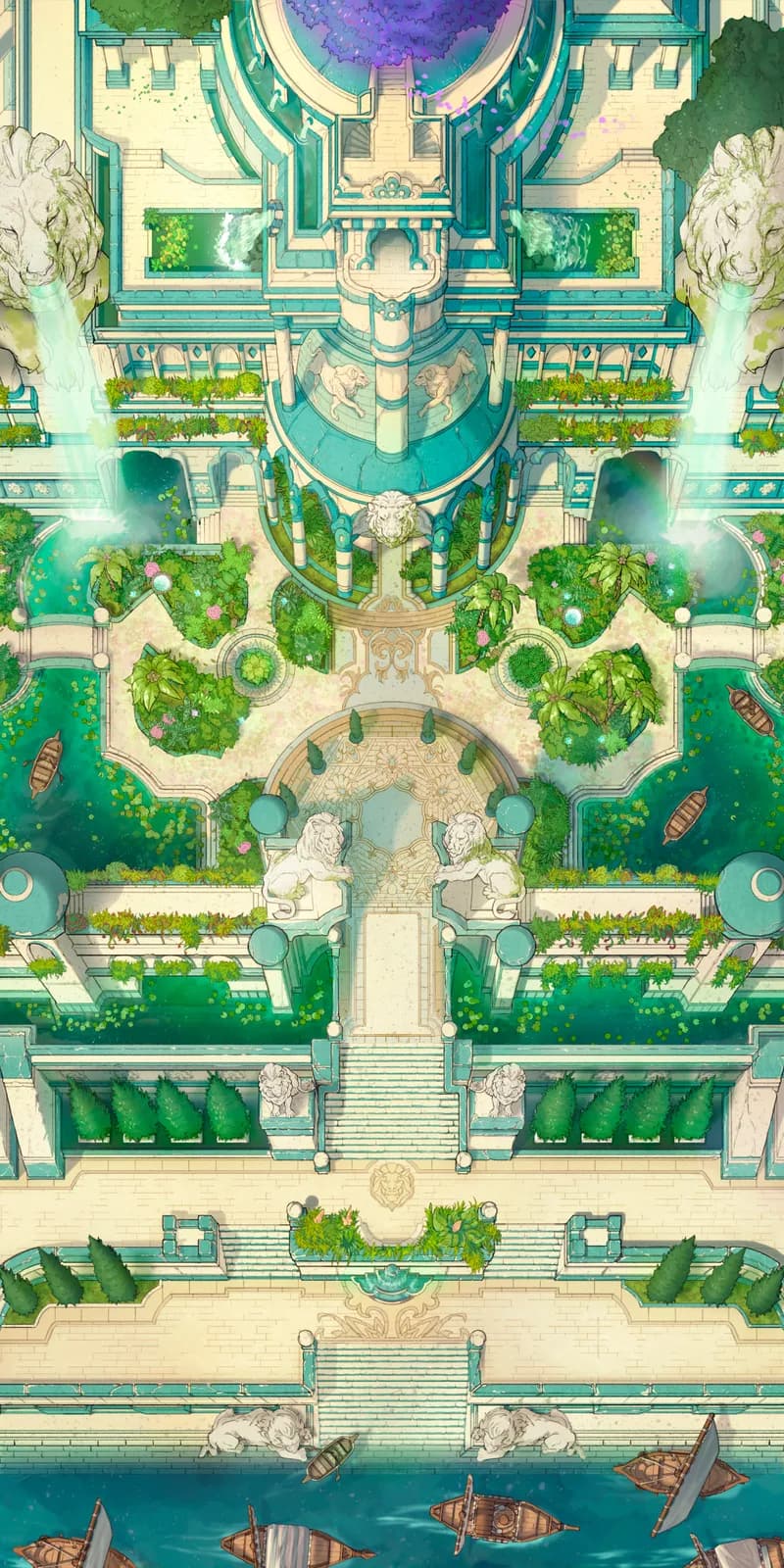 Hanging Gardens map, No Animals variant thumbnail