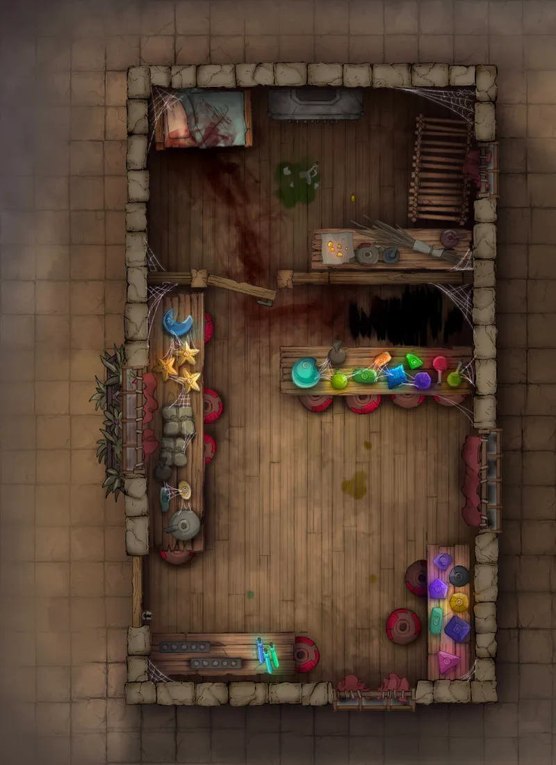 City Streets map, Potion Shop Ground Floor Day variant thumbnail