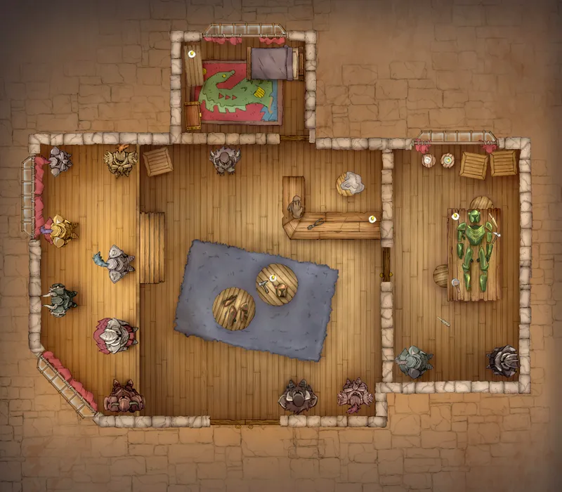 City Streets map, Eckart's Armour Shop Day variant thumbnail