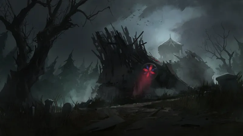 Forgotten Chapel map, No Moon variant
