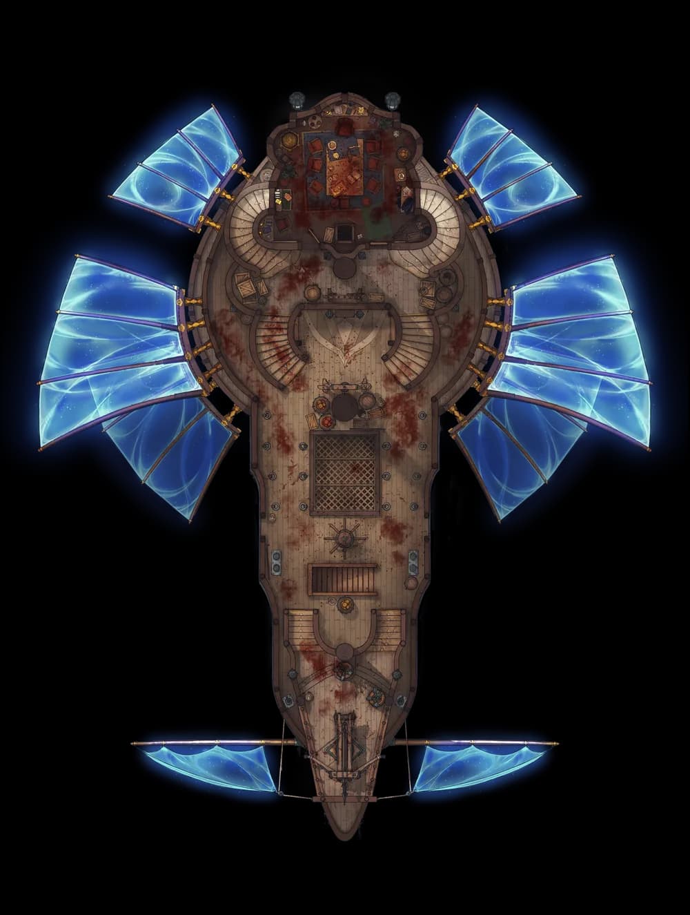 The Crystal Veil map, Massacre Level 3 variant thumbnail
