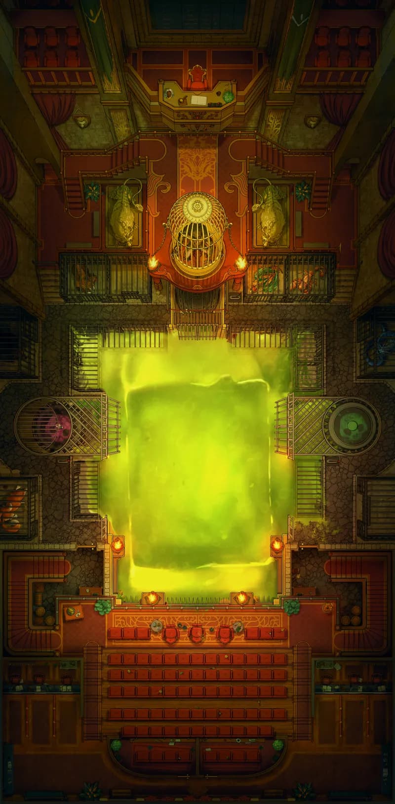 Monster Fighting Pit map, Slime Level 2 variant thumbnail
