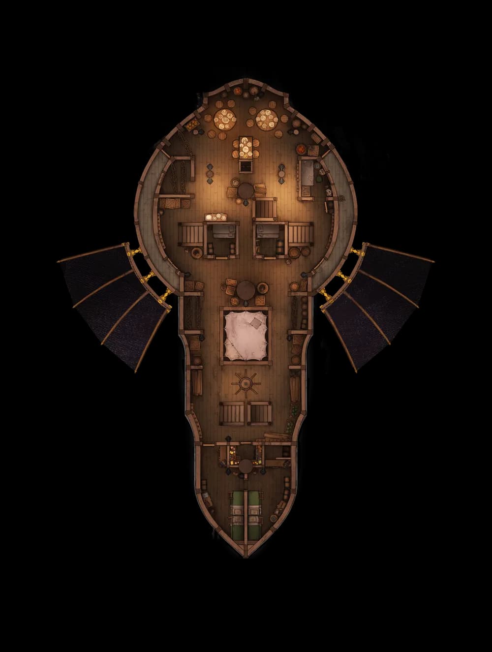The Crystal Veil map, Black Sails Level 1 variant thumbnail