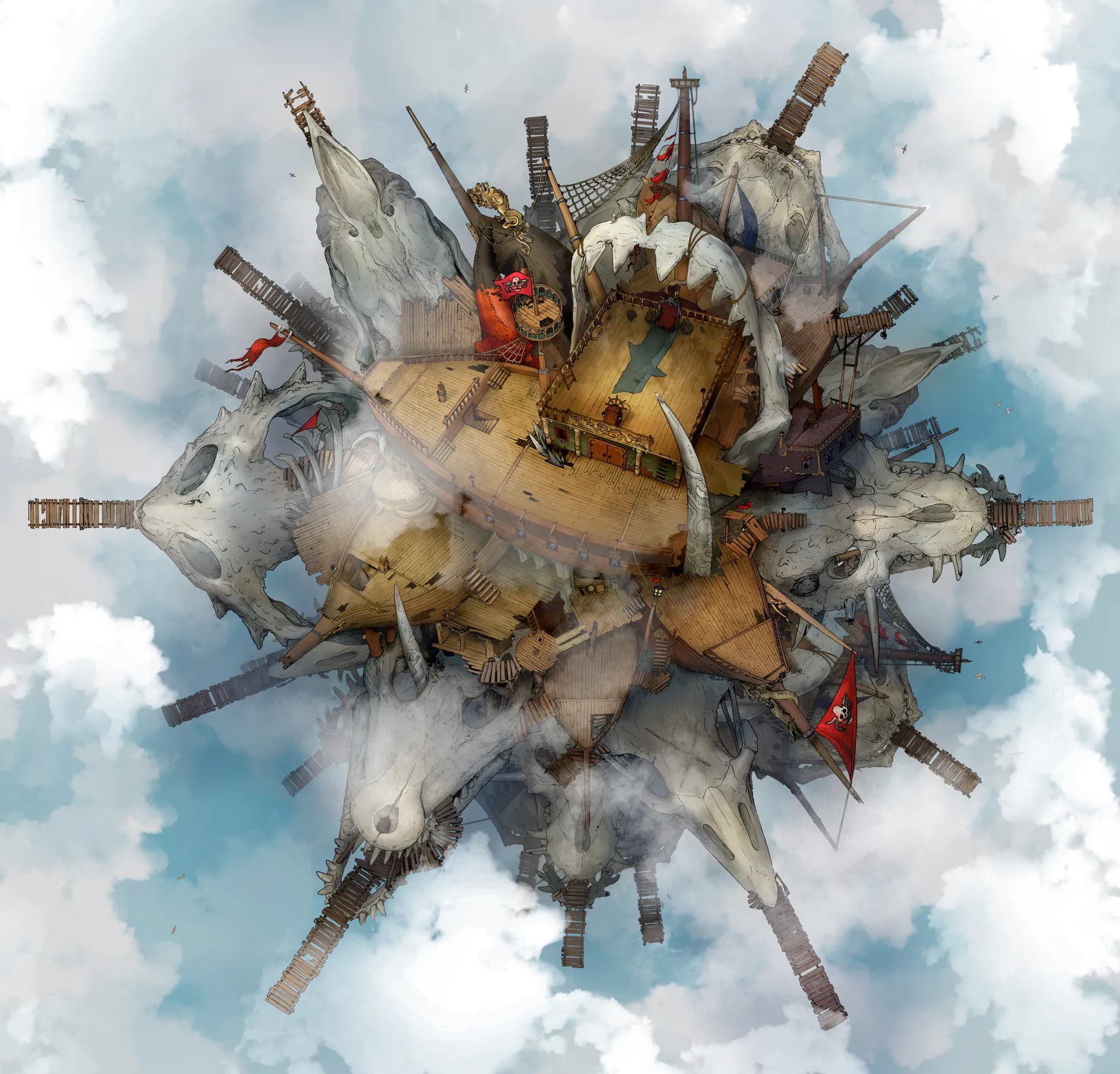 Pirate Lord's Lair map, Sky Fortress variant thumbnail