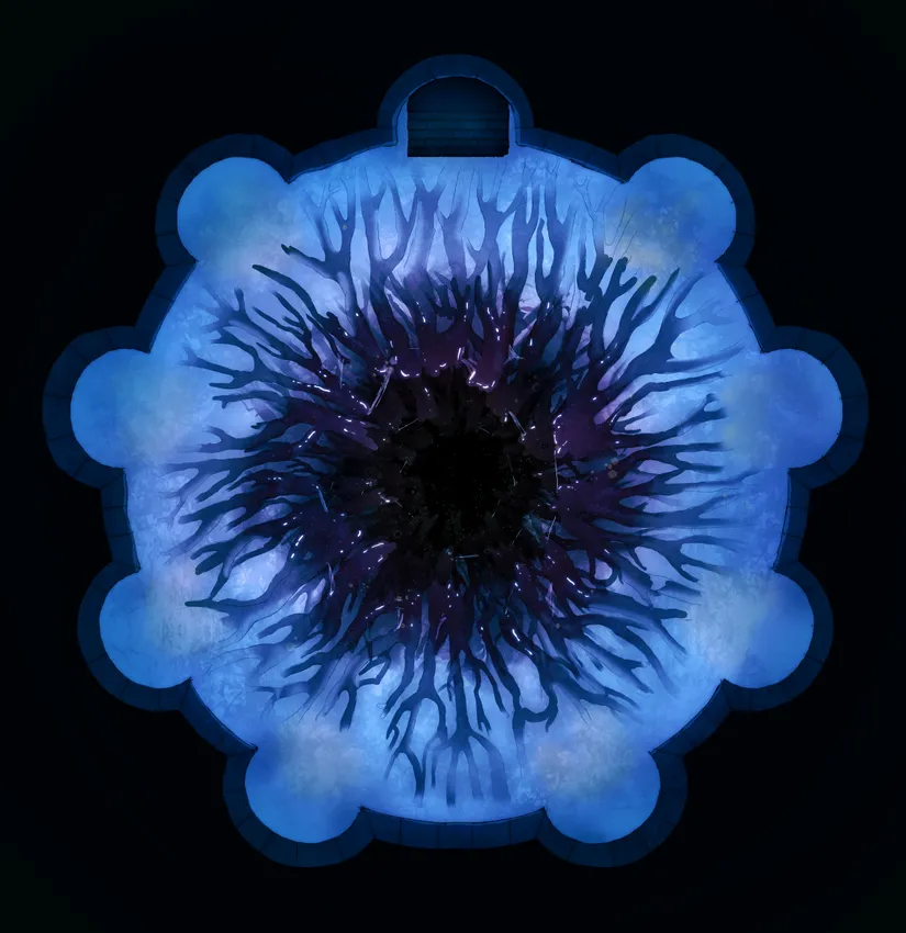 Deep Sea Hatching Chamber map, Corrupt Ice variant thumbnail