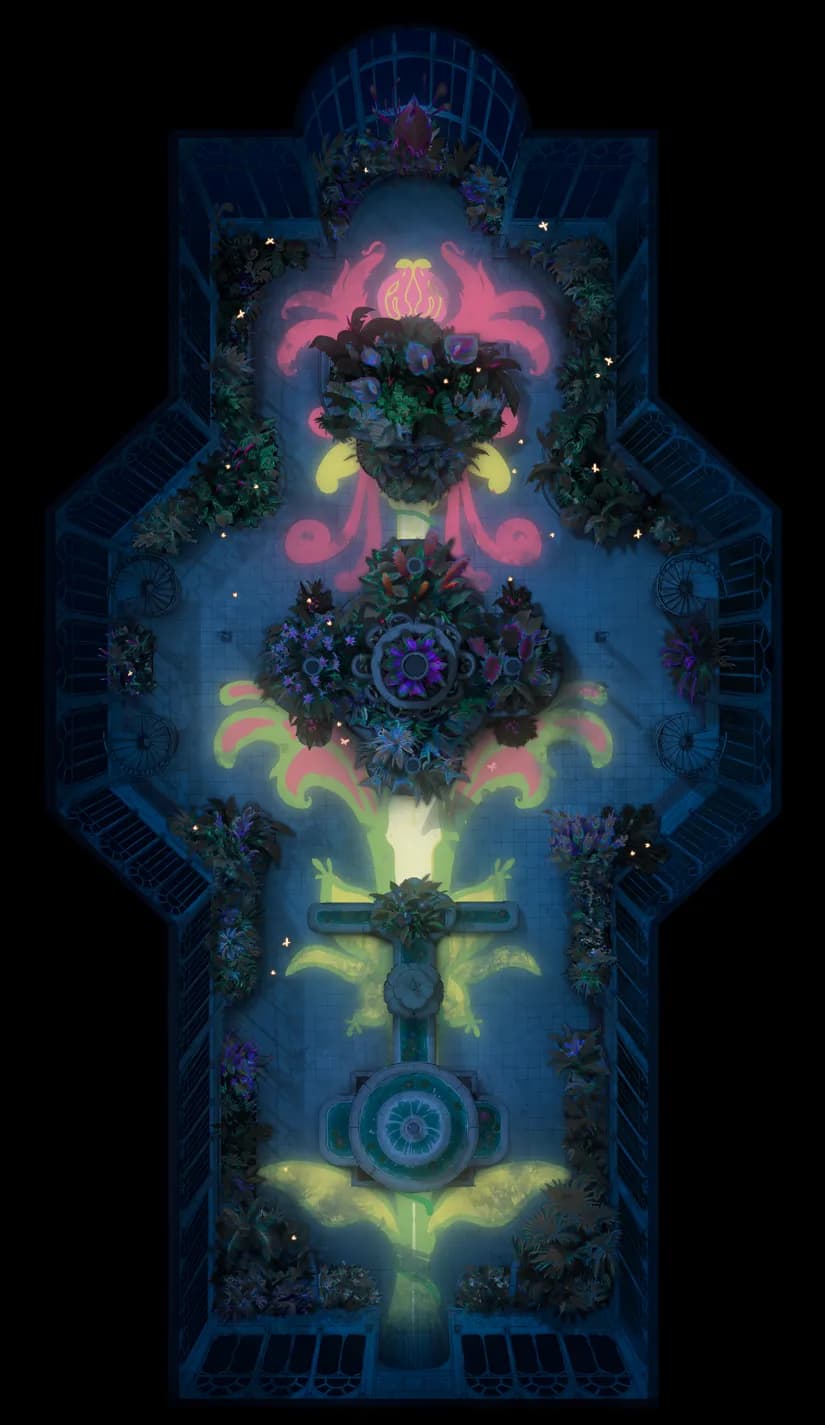 Victorian Greenhouse map, Fey Magic variant thumbnail